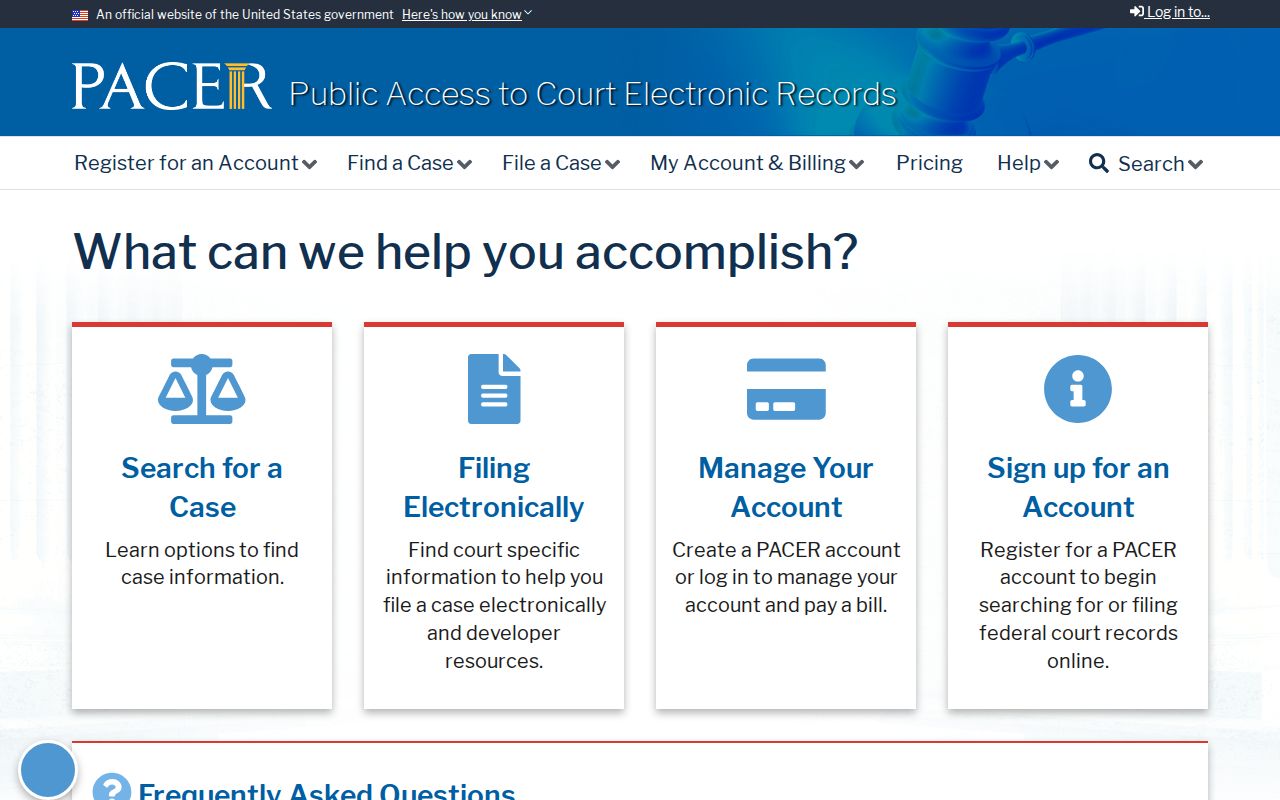 PACER search for federal criminal court cases connected to Butler County
